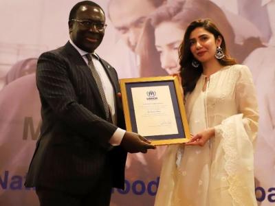  ماہرہ خان کو اقوام متحدہ کے ہائی کمیشن برائے مہاجرین کی خیرسگالی سفیر منتخب کرلیا گیا— فوٹو انسٹاگرام