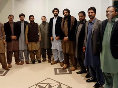 فتح جنگ، اسٹیٹ یوتھ پارلیمنٹ فتح جنگ کے اجلاس کے بعد گروپ فوٹو