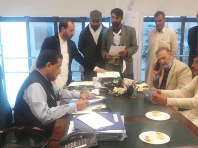 ملک امین اسلم حضرو کی تعمیر و ترقی کیلئے کوشاں ہیں، طارق ٹوانہ