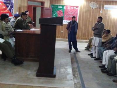 ڈی پی او اٹک کی ہدایات پر کھلی کچہریوں کا انعقاد 