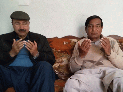 ملک ریاض الدین سےملہووالی میں ملک شاکر بشیر اعوان کی تعزیت