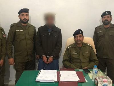 تھانہ بسال پولیس کی کارروائی، قتل کا اشتہاری ملزم گرفتار