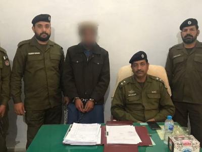 تھانہ بسال پولیس کی کارروائی، قتل کا اشتہاری ملزم گرفتار