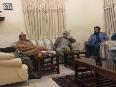 شیخ آفتاب کی خان واثق جلالیہ سے ملاقات،غمی و خوشی میں شرکت