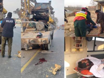 فتح جنگ،شاہ پور ڈیم کے قریب حادثہ، پولیس ملازم شہید