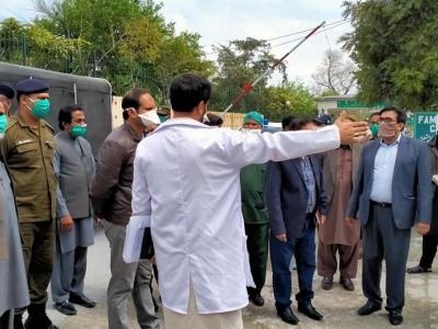 کورونا وائرس ، ڈپٹی کمشنر اٹک علی عنا ن قمرکا ضلع بھر میں اقدامات و انتظامات کا جائزہ