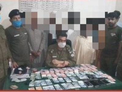پنڈی گھیب پولیس کی کارروائی، 4 قمار باز رنگے ہاتھوں گرفتار