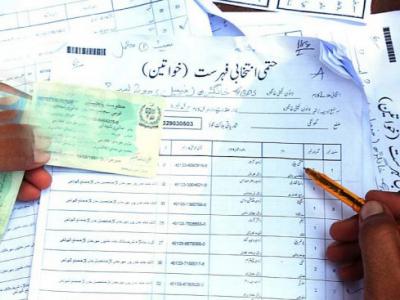 ووٹ درستگی اور اندراج کی تاریخ15 فروری تک بڑھا دی گئی