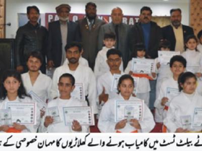 حکومت کراٹے کے فروغ میں اپنا کردار ادا کرے،شیخ خالد مسعود