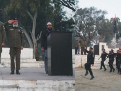 ڈی ایس پی حضرو کی زیر نگرانی پولیس لائن اٹک میں جنرل پریڈ کا انعقاد