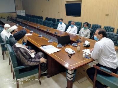 فقہءجعفریہ کے وفد کی  ڈپٹی کمشنر اٹک علی عنان قمر  سے ملاقات 