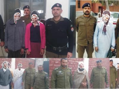 تھانہ جنڈ پولیس کا جوئے کی محفل پر چھاپہ،4 ملزمان گرفتار