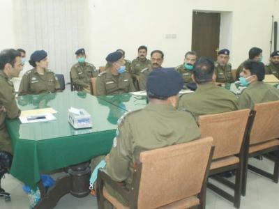 ڈی پی اواٹک سید خالد ہمدانی کی سربراہی میں کرائم میٹنگ کا انعقاد 