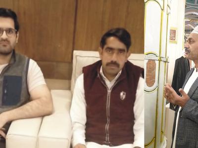 ملک عاصم اعوان کی ہدایت پر ملک سیف اعوان کی میجر طاہر صادق کی عیادت