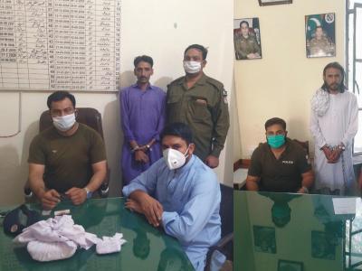 تھانہ اٹک صدر کا سرچ آپریشن،2 منشیات فروش گرفتار